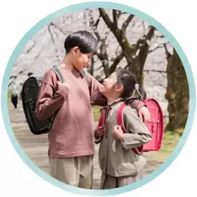 2025年度モデル No.01 防水牛革プレミアム シンプルステッチ キッズピンク