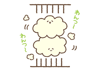 混ぜた繊維の固まりをたくさんの針で突いていく