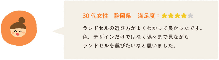 30 代女性　静岡県