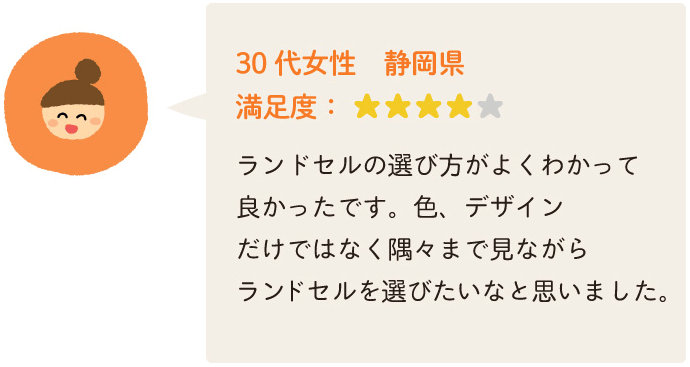 30 代女性　静岡県