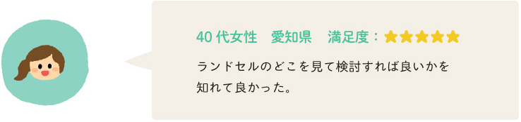 40 代女性　愛知県