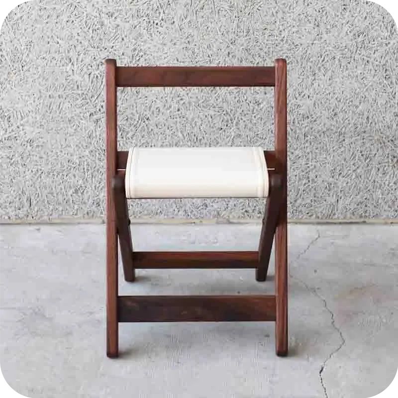 ランドセルトートスツール　ウォールナット