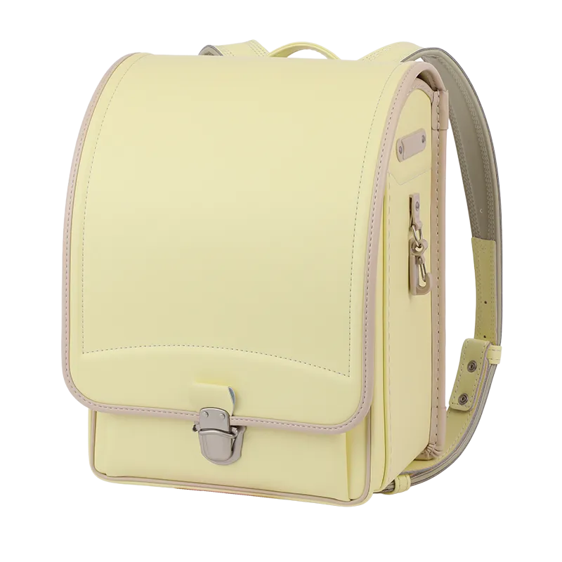 クリームイエロー×ミルク（No.39 防水クラリーノネオ カラーコンビ）