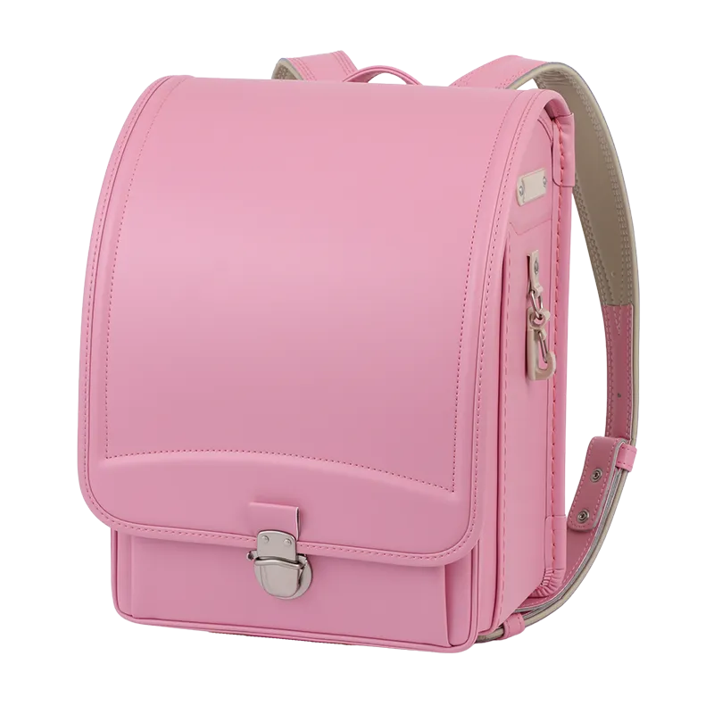 No.40 防水ベルバイオスムースネオ シンプルステッチ（フェアリーピンク×ピンク）