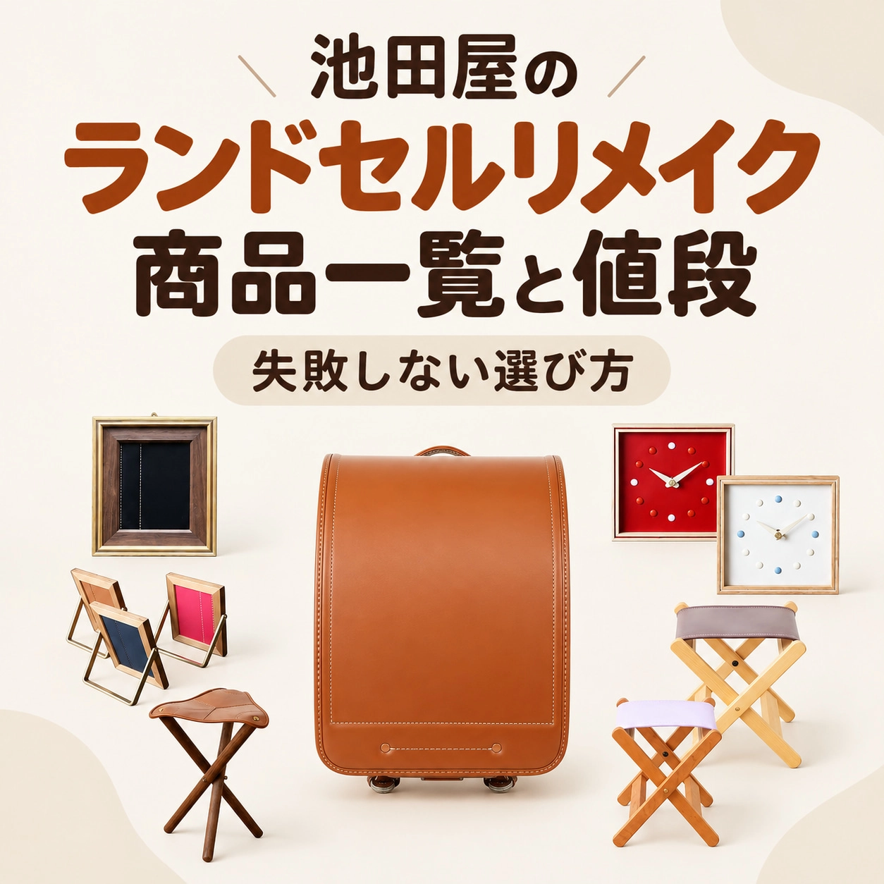 池田屋のランドセルリメイク商品一覧と値段|失敗しない選び方