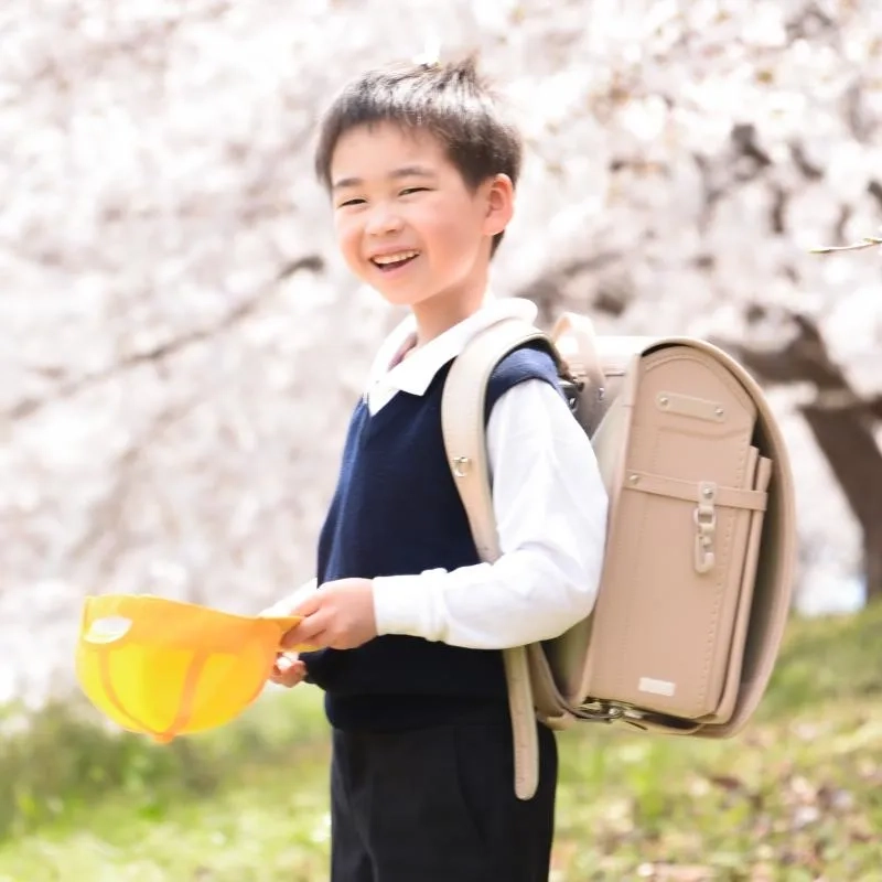 うれしそうな表情を見て選んだベージュ