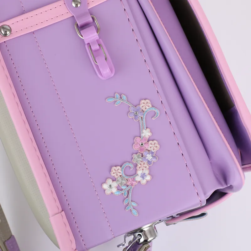 池田屋ランドセル専用 はがせる刺繍シール フラワーレースの画像