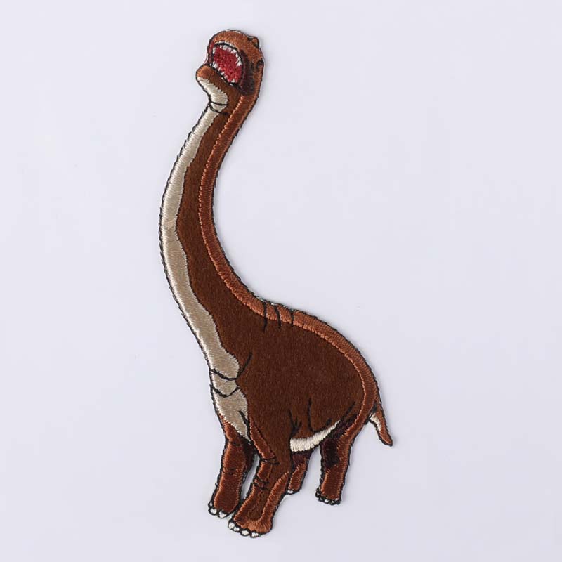 池田屋ランドセル用 恐竜 刺繍シール ブラキオサウルス