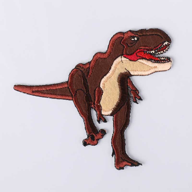 池田屋ランドセル用 恐竜 刺繍シール ティラノサウルス
