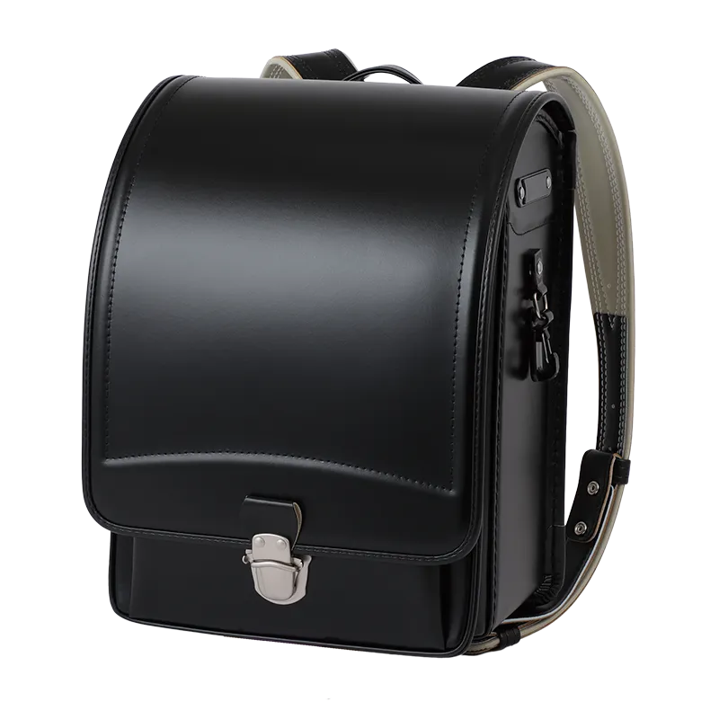 No.21 防水牛革 ネオ シンプルステッチ クロ