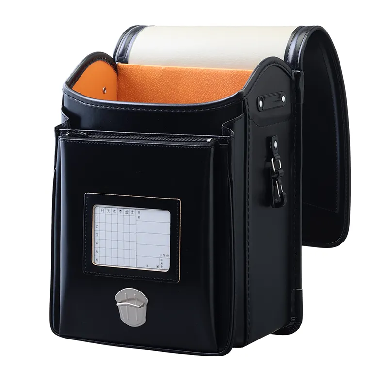 No.21 防水牛革 ネオ シンプルステッチ クロ