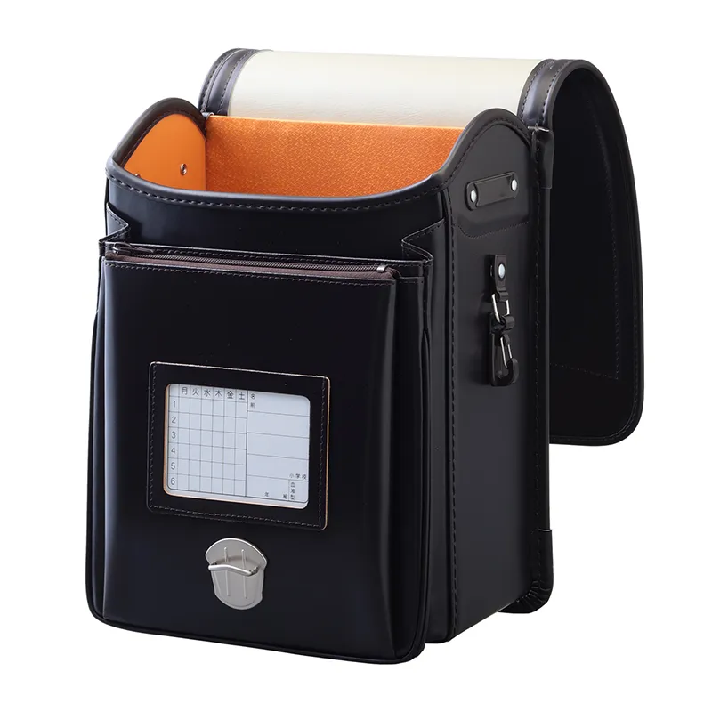 No.21 防水牛革 ネオ シンプルステッチ チョコ