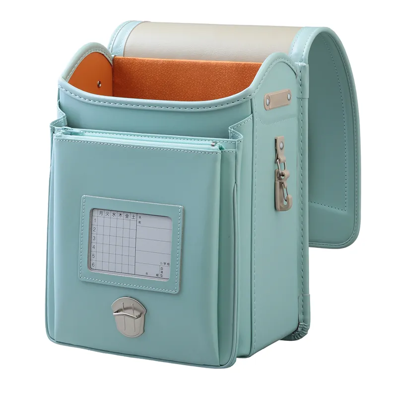 No.21 防水牛革 ネオ シンプルステッチ ミント