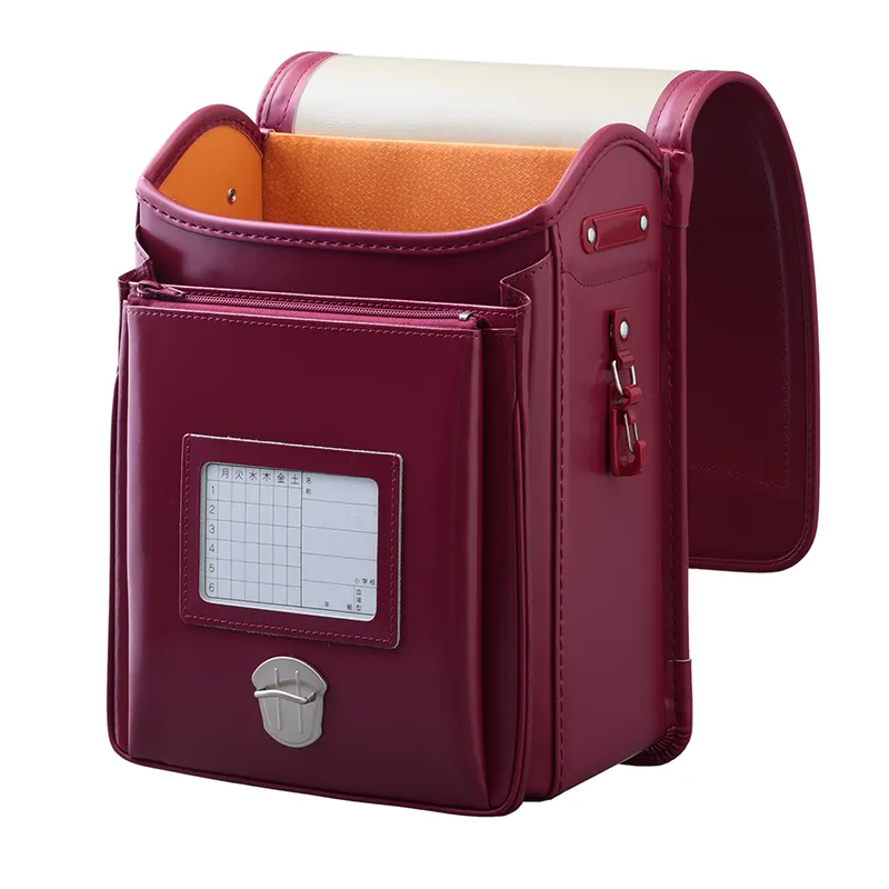 No.21 防水牛革 ネオ シンプルステッチ ローズ