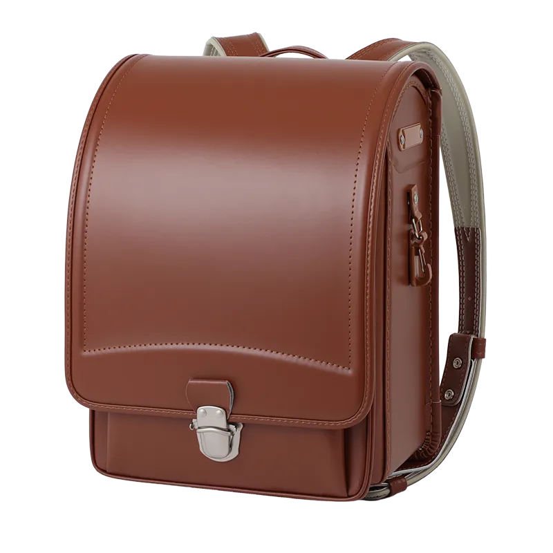 No.25 防水牛革 ネオ カラーステッチ マロン&times;キャメル