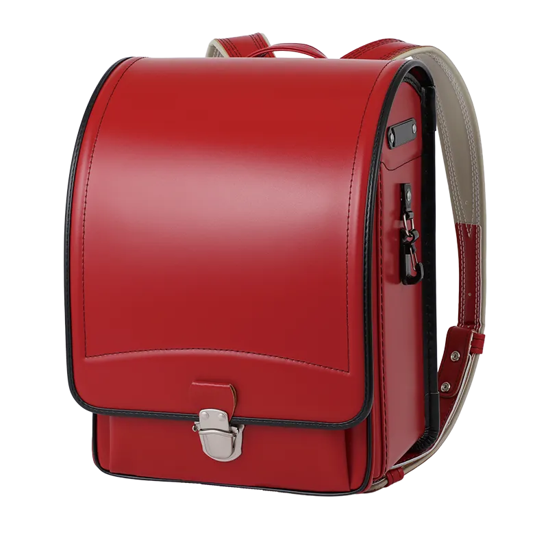 No.29 防水牛革 ネオ カラーコンビ アカ&times;クロ