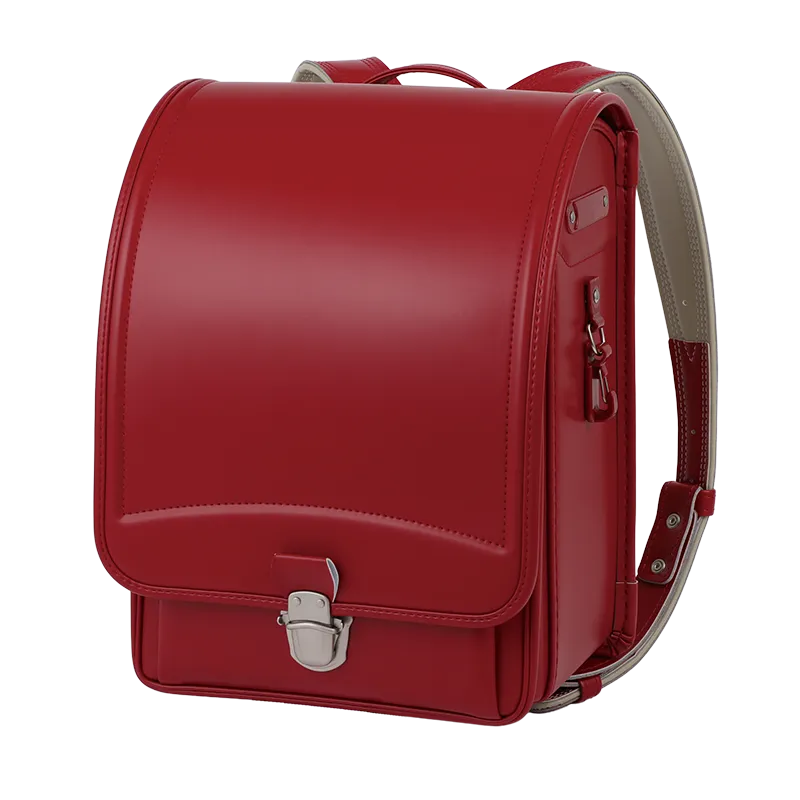 No.31 防水クラリーノ ネオ シンプルステッチ アカ