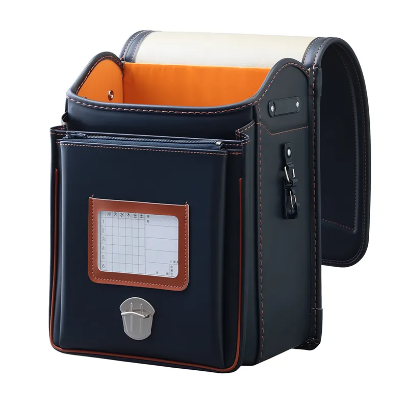 No.36 防水クラリーノ ネオ カラーステッチ コン&times;キャメル