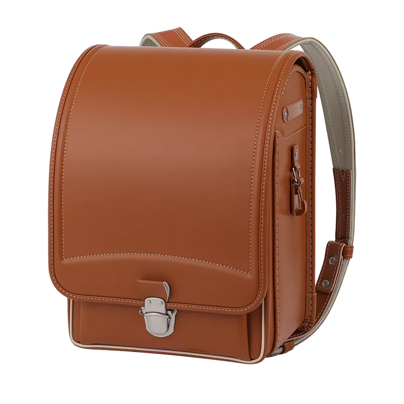 No.36 防水クラリーノ ネオ カラーステッチ キャメル&times;ゴールド