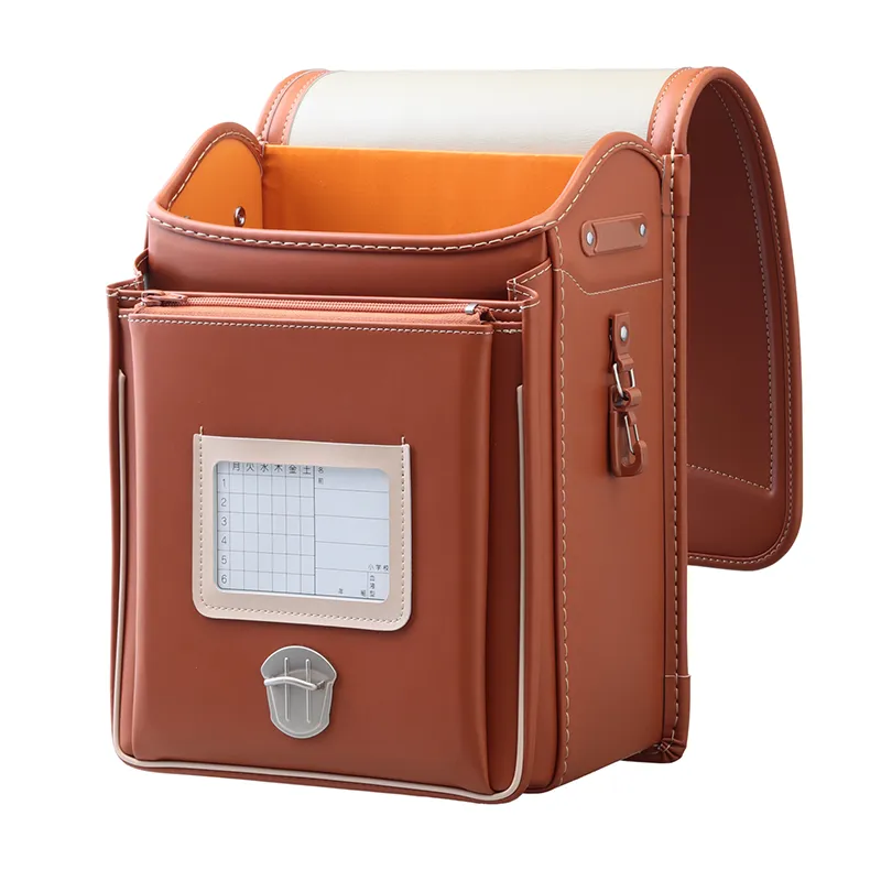 No.36 防水クラリーノ ネオ カラーステッチ キャメル&times;ゴールド