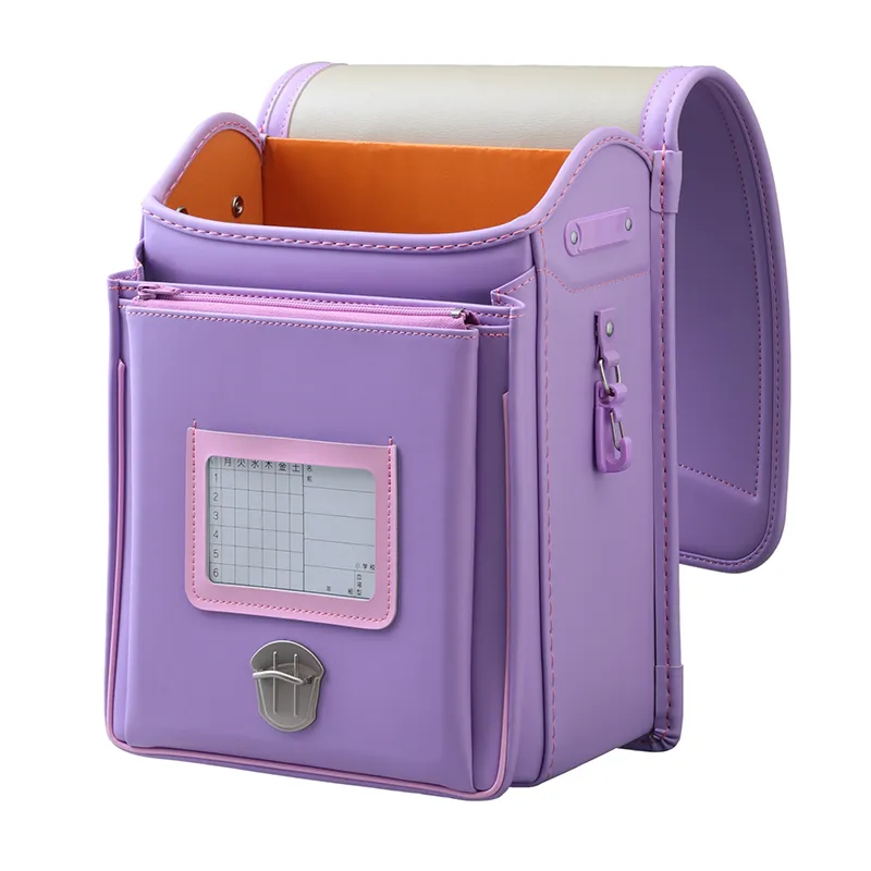 No.36 防水クラリーノ ネオ カラーステッチ ラベンダー&times;ピンク