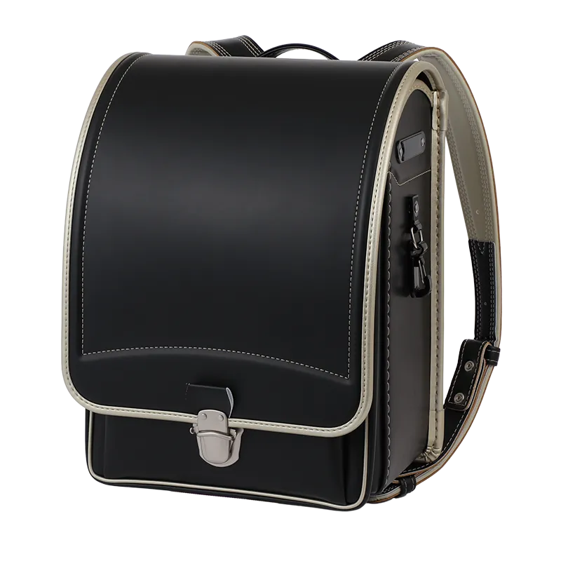 No.39 防水クラリーノ ネオ カラーコンビ クロ&times;ゴールド