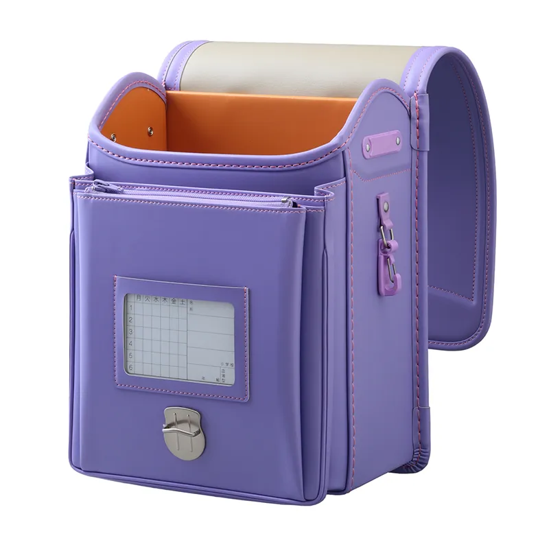 No.40 防水ベルバイオスムース ネオ カラーステッチ アイリス&times;ピンク