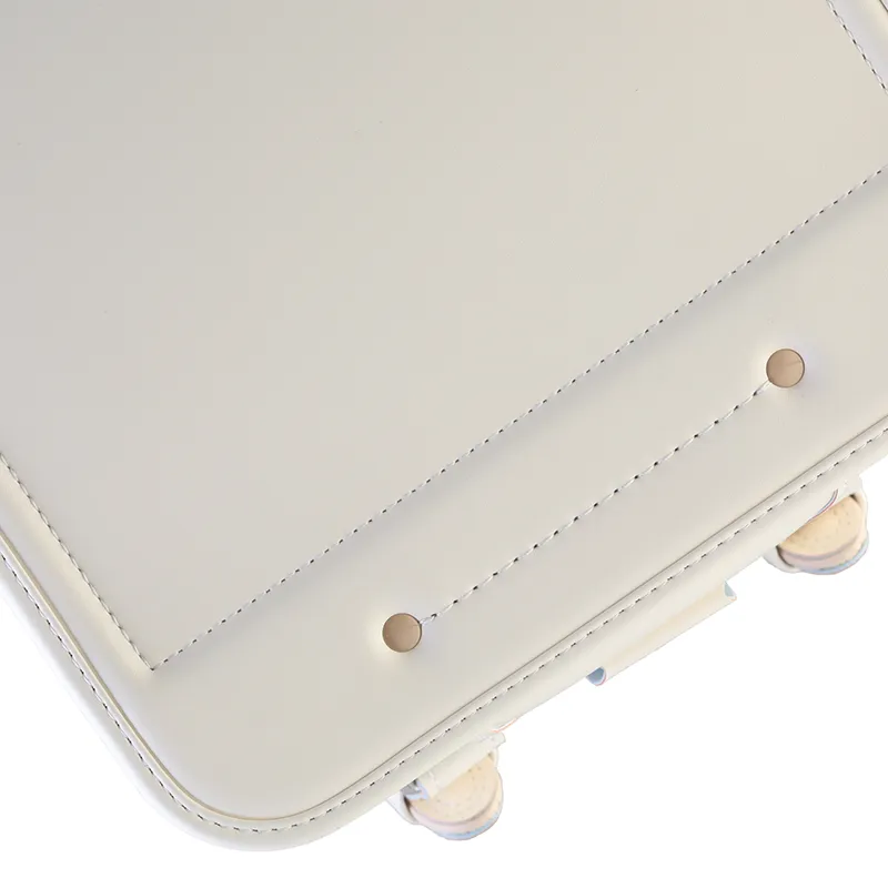 No.50 77周年記念モデル 防水クラリーノ ベーシック ミルキーホワイト