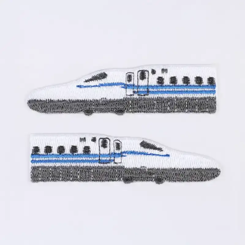 池田屋ランドセル専用 はがせる刺繍シール 新幹線